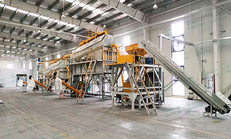 废锂电池正负极片处理设备