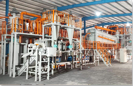 锂电池极片回收生产线