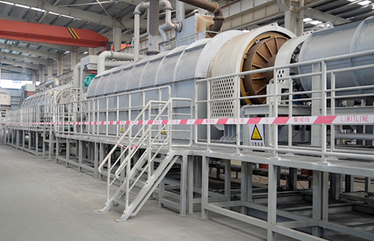 锂电池热解带电破碎生产线